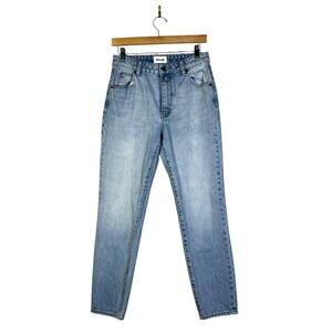 Rolla’s Miller Jeans Womens 28 Light Wash Mid High Rise Slim Tapered Clean Girl